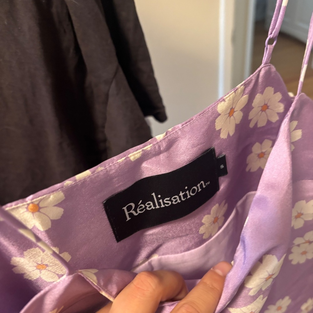 Realisation Par Lilac Floral Slip Dress - Picture 2 of 2
